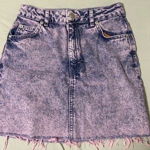 top shop skirt